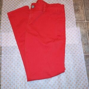 American Rag Orange Denim Mid Rise Jeans